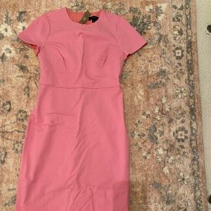 NWT J. Crew pink dress size 6